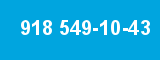 918 549-10-43 918 549-10-43